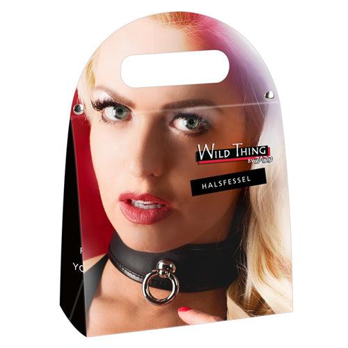 Verstelbare Lederen Halsband - PlayForFun Verstelbare Lederen Halsband - PlayForFun