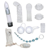 Vibrator Set - Transparant - PlayForFun