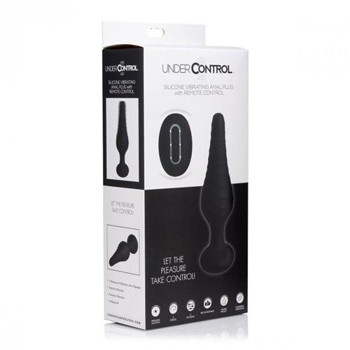 Vibrerende Buttplug met Afstandsbediening - PlayForFun Vibrerende Buttplug met Afstandsbediening - PlayForFun