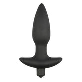 Vibrerende Klassieke Buttplug - Zwart - PlayForFun