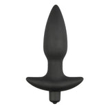 Vibrerende Klassieke Buttplug - Zwart - PlayForFun