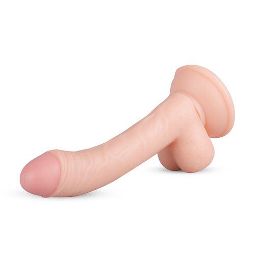 Vince Realistische Dildo Met Balzak - 13.5 cm - PlayForFun Vince Realistische Dildo Met Balzak - 13.5 cm - PlayForFun