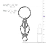 Vlinder Tepelklemmen Met Ring - PlayForFun