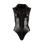 Wetlook Body Met Lange Rits - PlayForFun