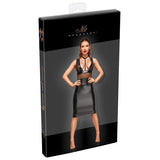 Wetlook Jurk Met Netstof Details - PlayForFun