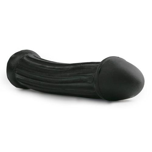 XXL Dildo 31.5 cm - Zwart - PlayForFun XXL Dildo 31.5 cm - Zwart - PlayForFun