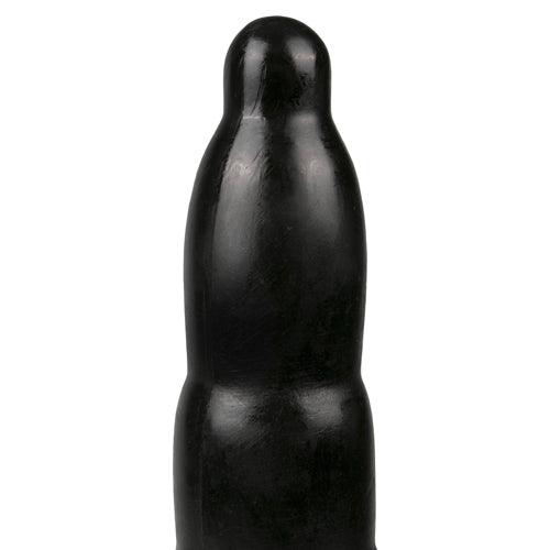 XXL Dildo 33.5 cm - Zwart - PlayForFun XXL Dildo 33.5 cm - Zwart - PlayForFun