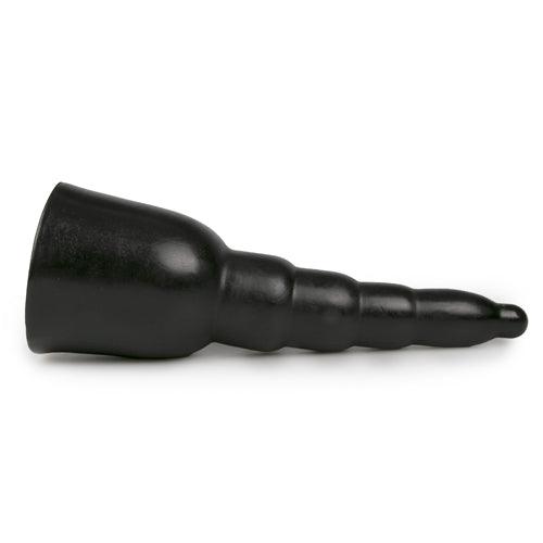 XXL Dildo 33.5 cm - Zwart - PlayForFun XXL Dildo 33.5 cm - Zwart - PlayForFun
