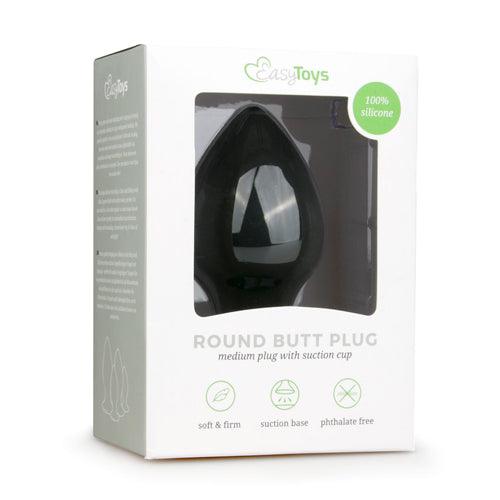Zachte siliconen buttplug - medium - PlayForFun Zachte siliconen buttplug - medium - PlayForFun