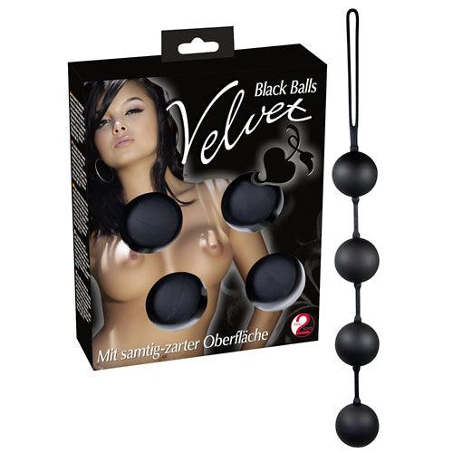 zwarte Love Balletjes met 4 ballen - PlayForFun zwarte Love Balletjes met 4 ballen - PlayForFun