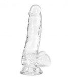 Crystal Addiction - Transparante Dildo - 18 cm - PlayForFun