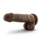 Dr. Skin - Realistische Dildo Met Zuignap 20 cm - Chocolate - PlayForFun