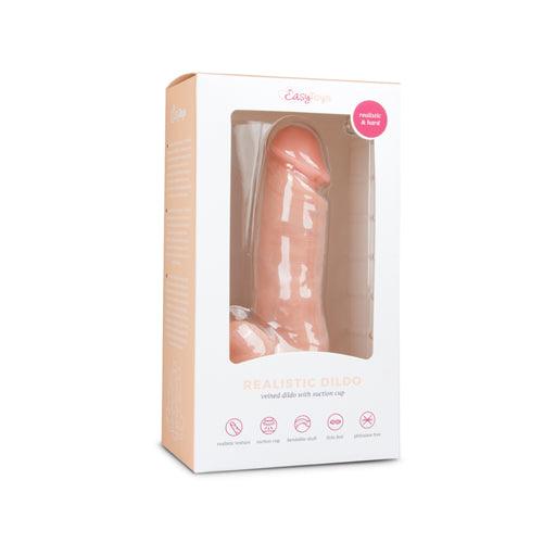 Realistische Dildo Met Balzak - 17,5 cm - PlayForFun