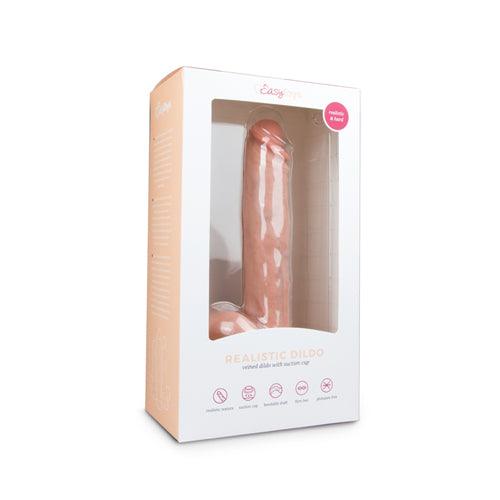 Realistische Dildo Met Balzak- 26,5 cm - PlayForFun