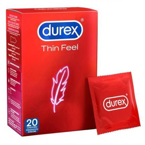 Durex Thin Feel Condooms - 20 st. - PlayForFun