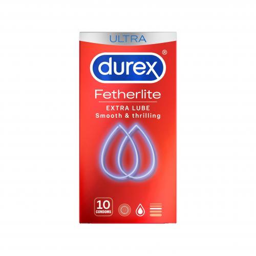 Durex Thin Feel Extra Glijmiddel - 10 st. - PlayForFun