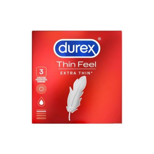 Durex Thin Feel Extra Dun - 3 St. - PlayForFun