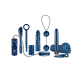 9-delige Vibrator Set - Midnight Blue - PlayForFun