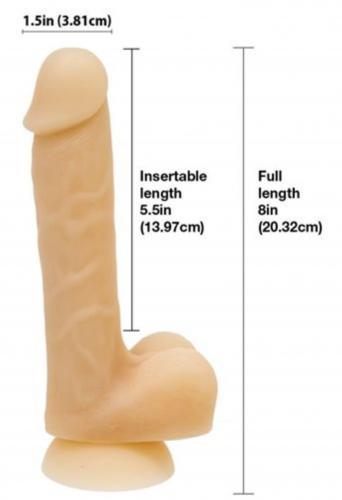 Addiction - David Flexibele Dildo - 19 cm - PlayForFun