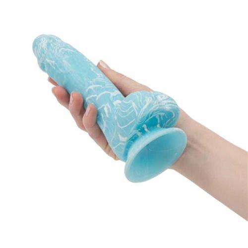 Addiction - Luke Glow In The Dark Dildo - 18 cm - PlayForFun