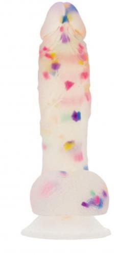 Addiction - Party Marty Confetti Dildo - 18 cm - PlayForFun