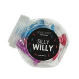 Addiction - Silly Willy Mini Dildo 12 stuks - 8 cm - PlayForFun