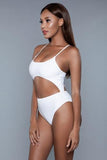 Alina Monokini - Wit - PlayForFun