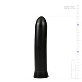 All Black Dildo 22.5 cm - Zwart - PlayForFun