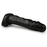 All Black Realistische Dildo - 22 cm - PlayForFun