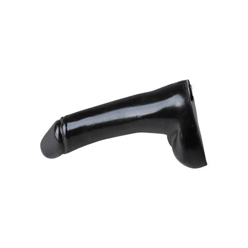 All Black Realistische Dildo Met Balzak - 7 cm - PlayForFun