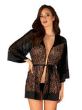 Allunes Kimono Luipaardprint - Curvy - PlayForFun