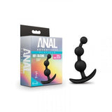 Anal Adventures Platinum - Anaal Plug Met Kralen - Small - PlayForFun