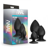 Anal Adventures Platinum - Stout Anaal Plug Set - PlayForFun