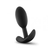 Anal Adventures Platinum - Vibra Slim Verzwaarde Anaal Plug - Small - PlayForFun