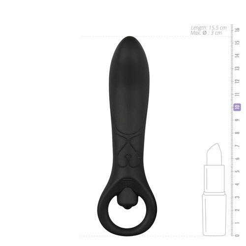 Anale vibrator - zwart - PlayForFun