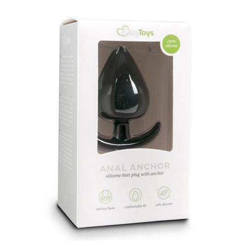 Anker buttplug - zwart, medium - PlayForFun