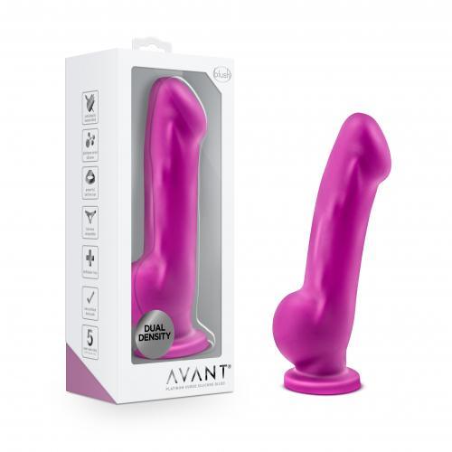 Avant - Ergo Siliconen Dildo Met Zuignap - Violet - PlayForFun