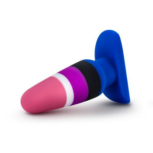 Avant - Pride Siliconen Anaal Plug - Fluid - PlayForFun