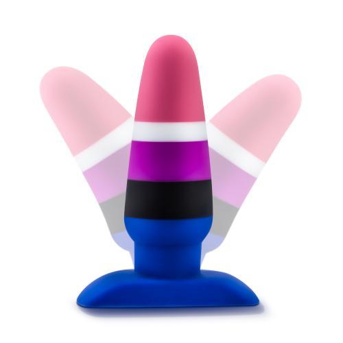 Avant - Pride Siliconen Anaal Plug - Fluid - PlayForFun