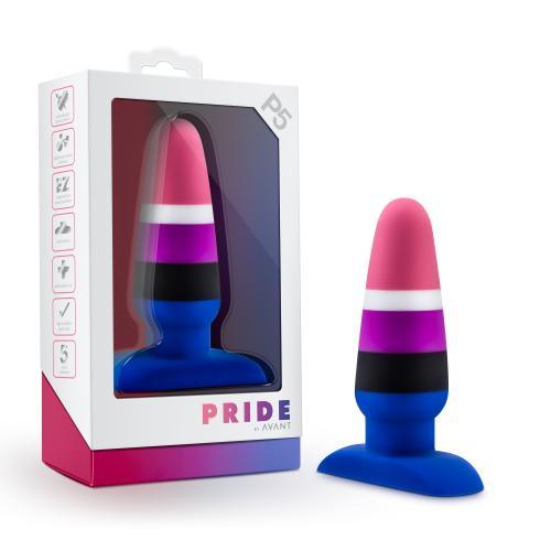 Avant - Pride Siliconen Anaal Plug - Fluid - PlayForFun