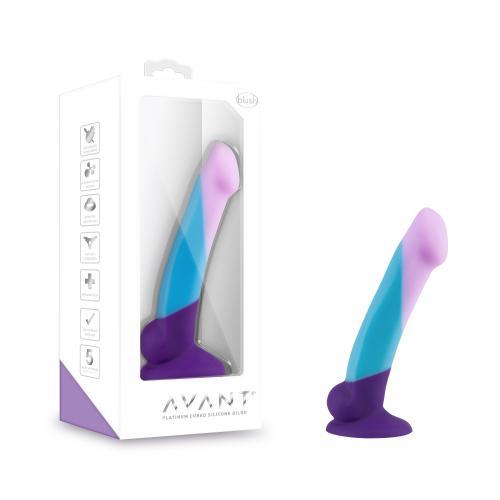 Avant - Siliconen Dildo Met Zuignap - Purple Haze - PlayForFun