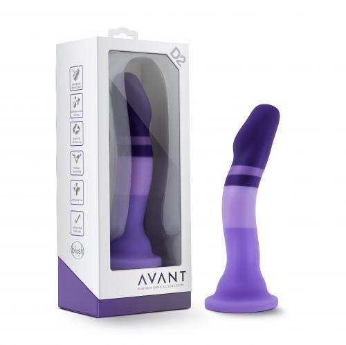 Avant - Siliconen Dildo Met Zuignap - Purple Rain - PlayForFun