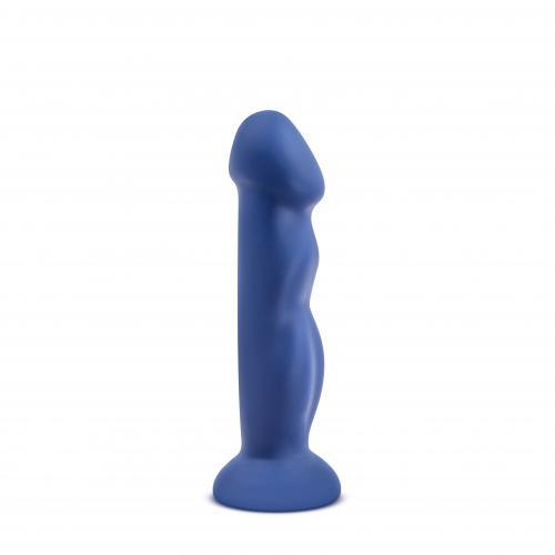 Avant - Suko Siliconen Dildo Met Zuignap - Blauw - PlayForFun