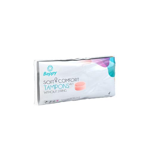 Beppy Soft + Comfort Tampons WET - 4 stuks - PlayForFun