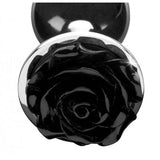 Black Rose Buttplug - Small - PlayForFun