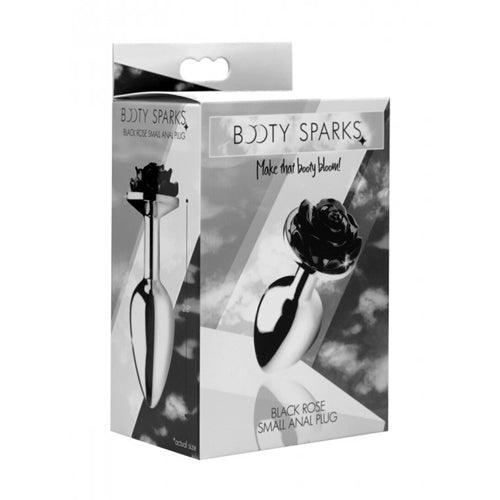 Black Rose Buttplug - Small - PlayForFun