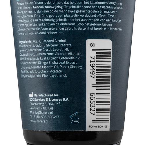 Boners Orgasmevertragende Crème - 100 ml - PlayForFun