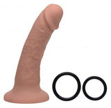 Brazen Siliconen Dildo Met Harnas - 20 cm - PlayForFun