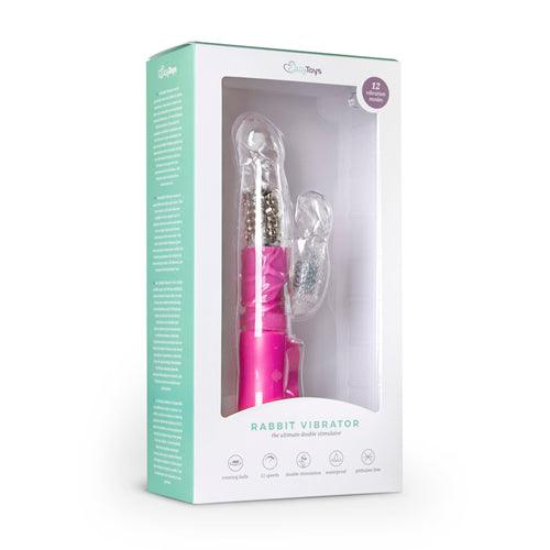 Bunny Vibrator Roze - EasyToys - PlayForFun