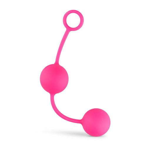 Canon Balls Vaginaballetjes Met Contragewicht - Roze - PlayForFun